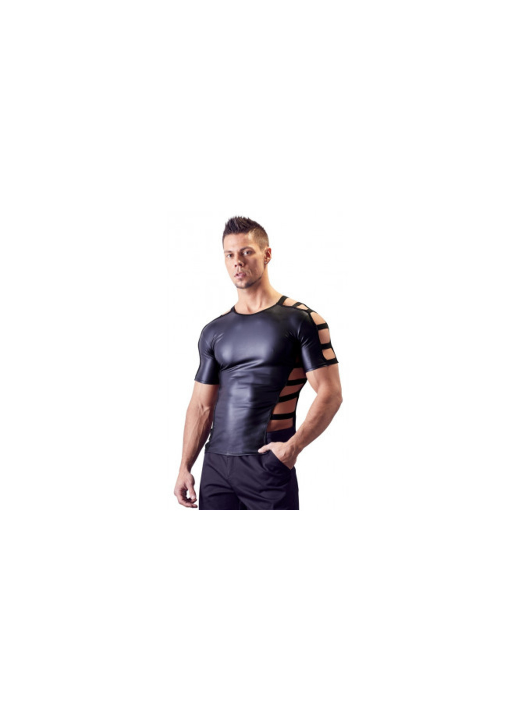 Svenjoyment Shirt with straps black