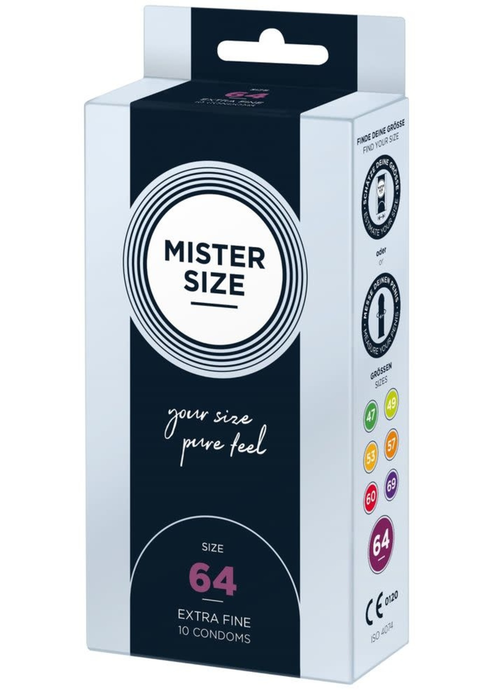 Mister Size Mister Size 64 mm - 10st.