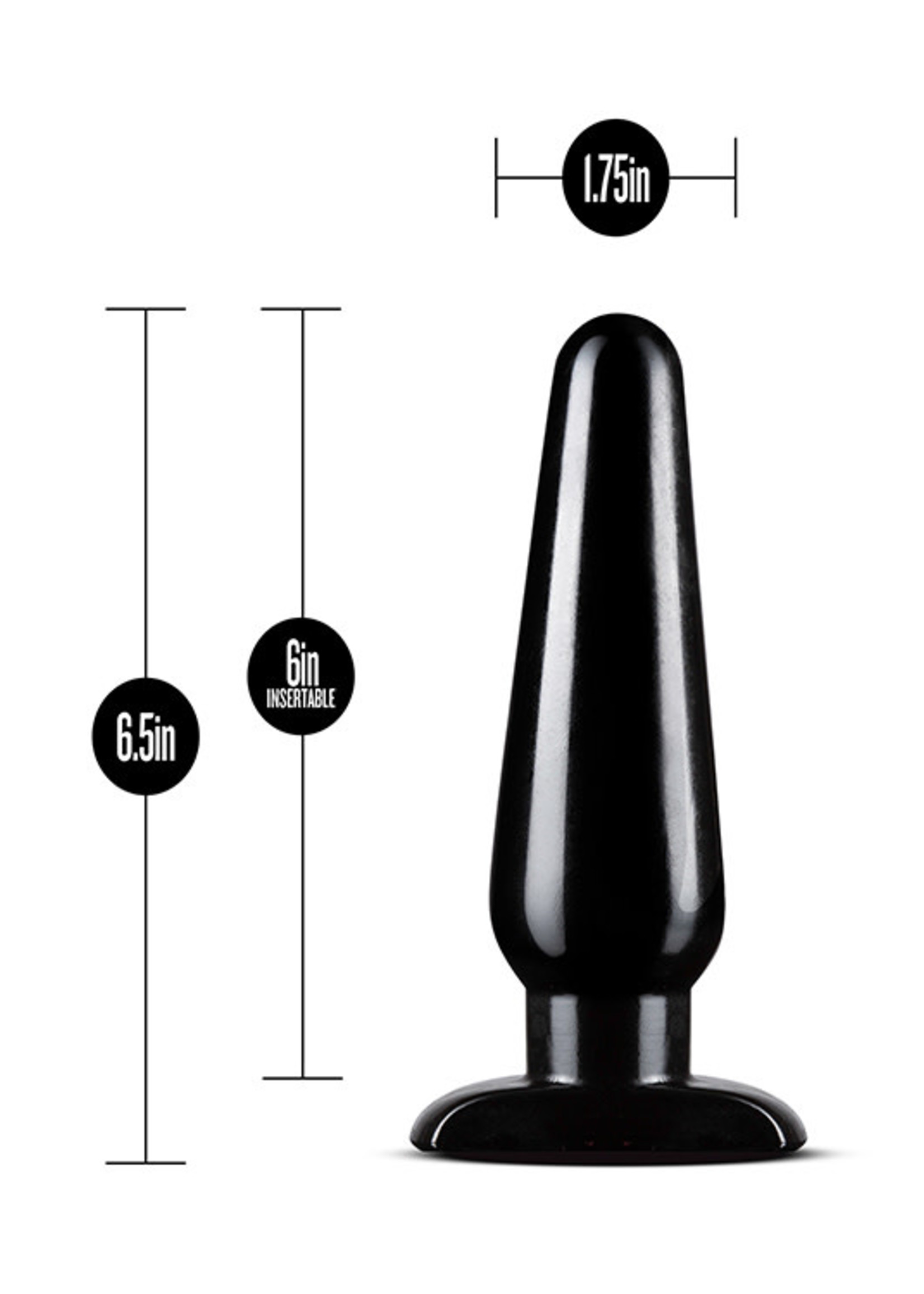Blush Anal adventures basic plug kit black