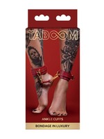 Taboom Ankle cuffs red