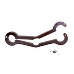 O-Products Wooden humbler with wrist cuffs