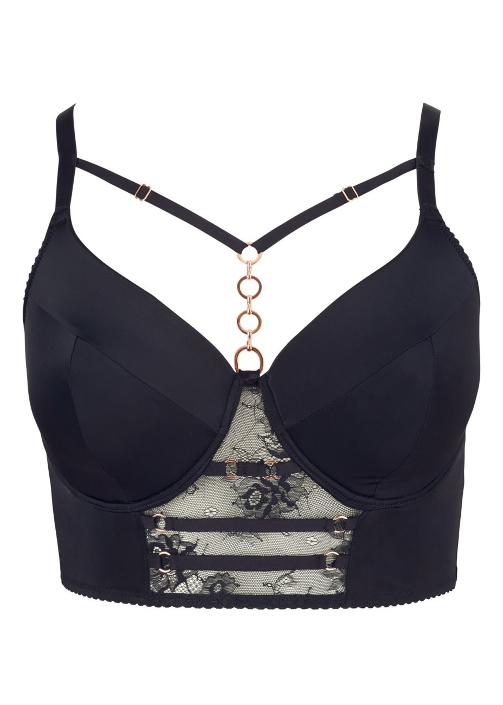 Cotteli Collection Curves Bra black