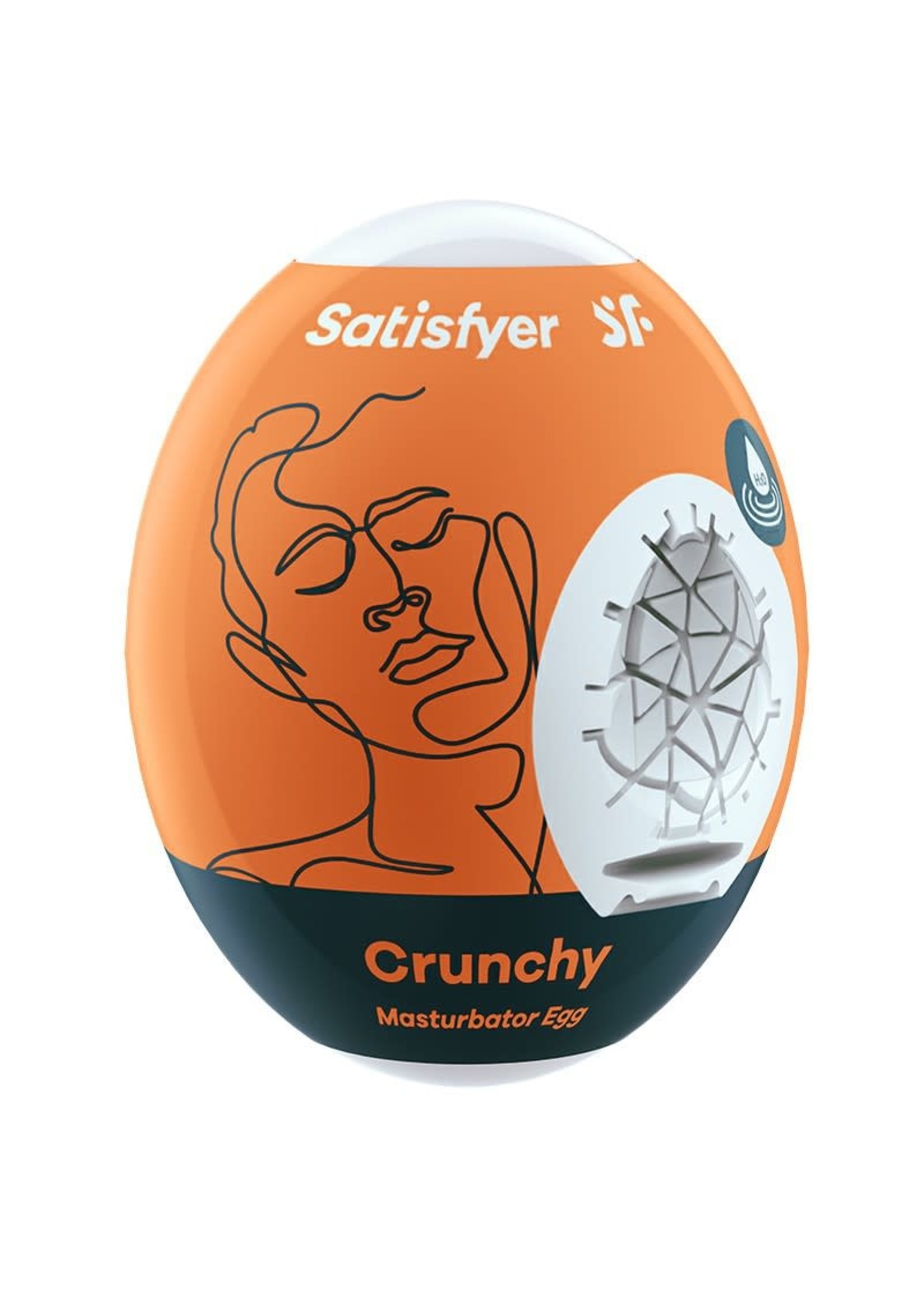 Satisfyer Masturbator egg Crunchy