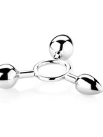 ZennToys Cock ring with three anal plugs