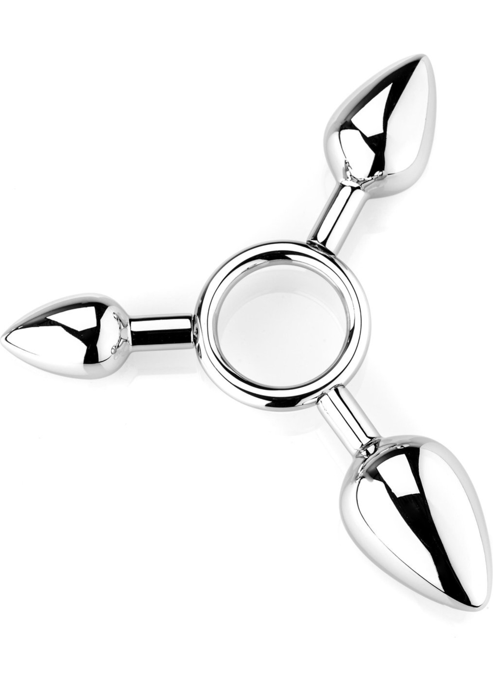 ZennToys Cock ring with three anal plugs