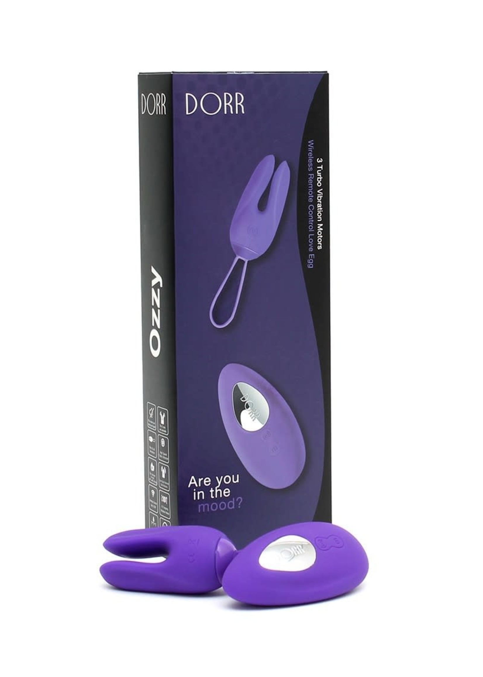 Ozzy  - rabbit egg vibrator purple