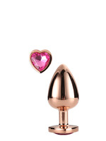 Dream Toys Gleaming love rose gold plug small