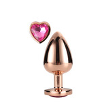 Dream Toys Gleaming love rose gold plug large