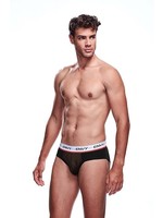 Mesh brief black