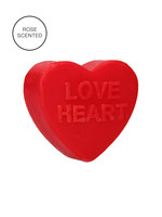 Heart soap - Love heart - Rose scented