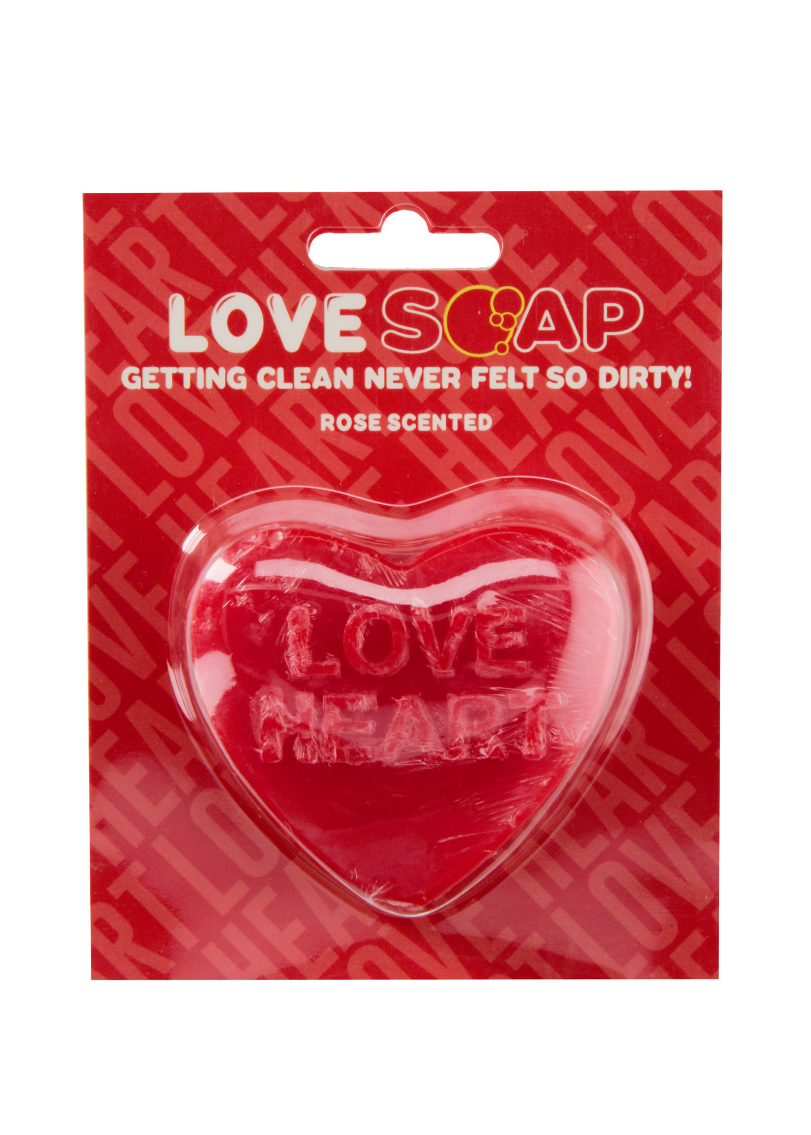 Heart soap - Love heart - Rose scented