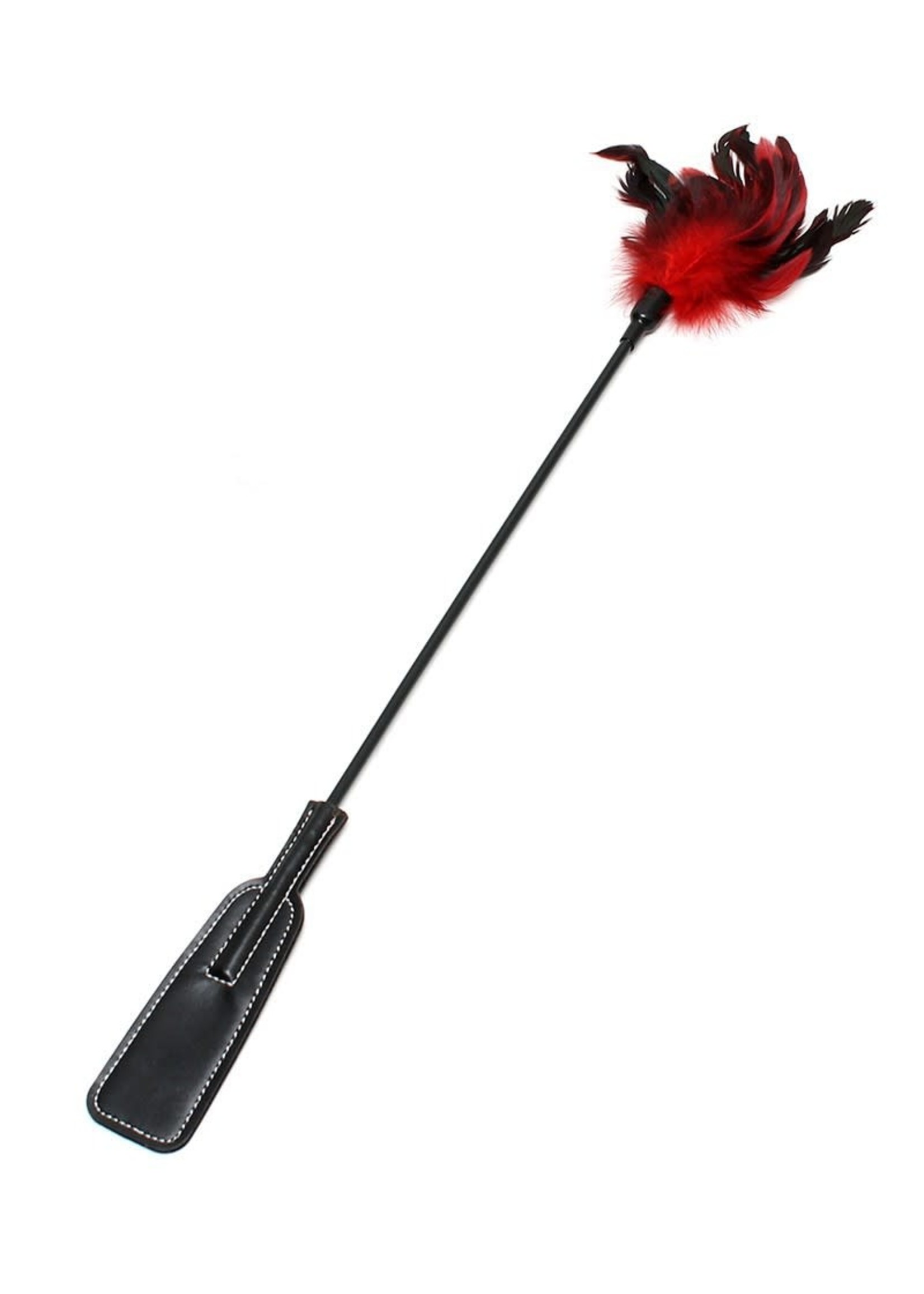 Rimba Double pleasure whip  rood/zwart