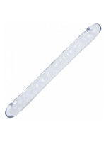 Doc Johnson Double Dong - 18 inch - Clear