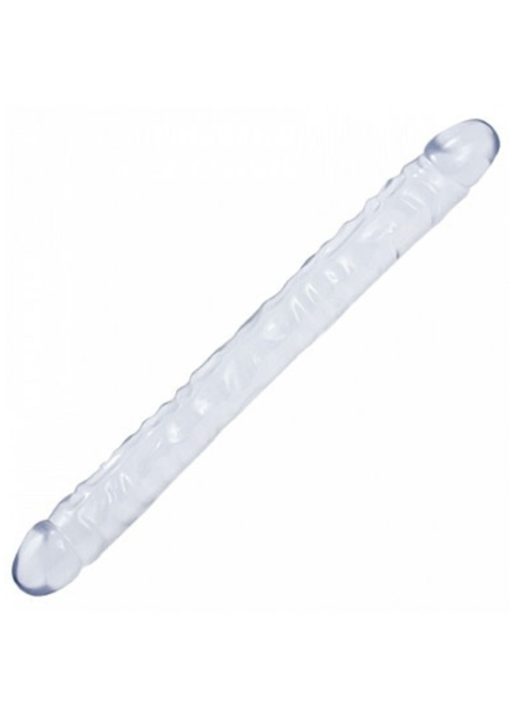 Doc Johnson Double Dong - 18 inch - Clear