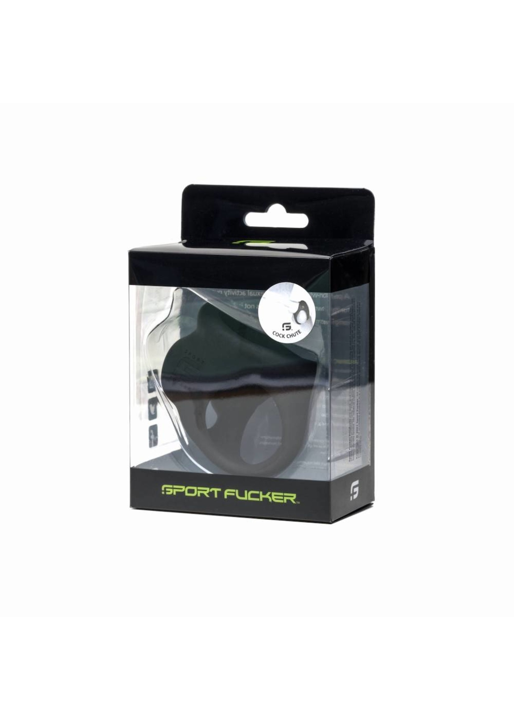 Sportfucker Liquid silicone cock chute - Black