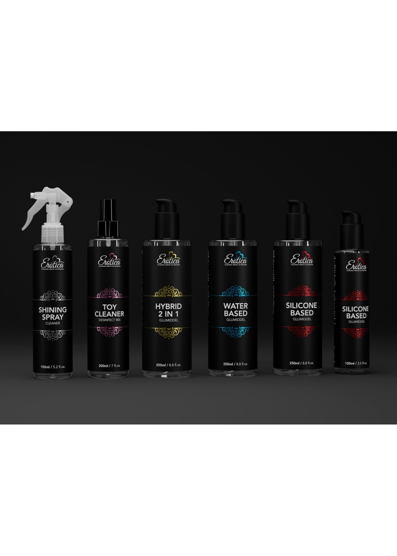 Erotica Glijmiddel Erotica glijmiddel silicone basis - met condoom - 100 ml