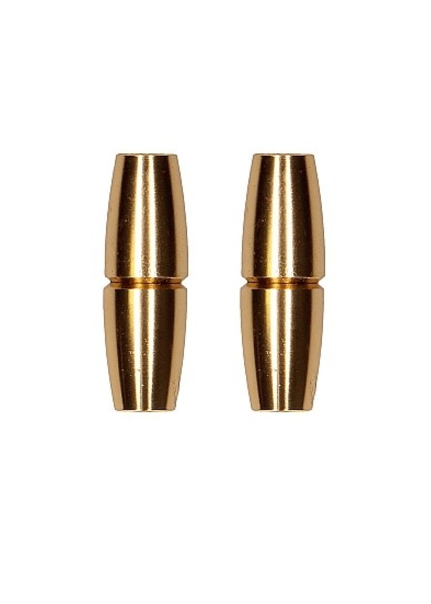 Ouch! Magnetic Nipple Clamps - Sensual Cylinder - Gold