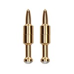 Ouch! Magnetic Nipple Clamps - Diamond Pin - Gold