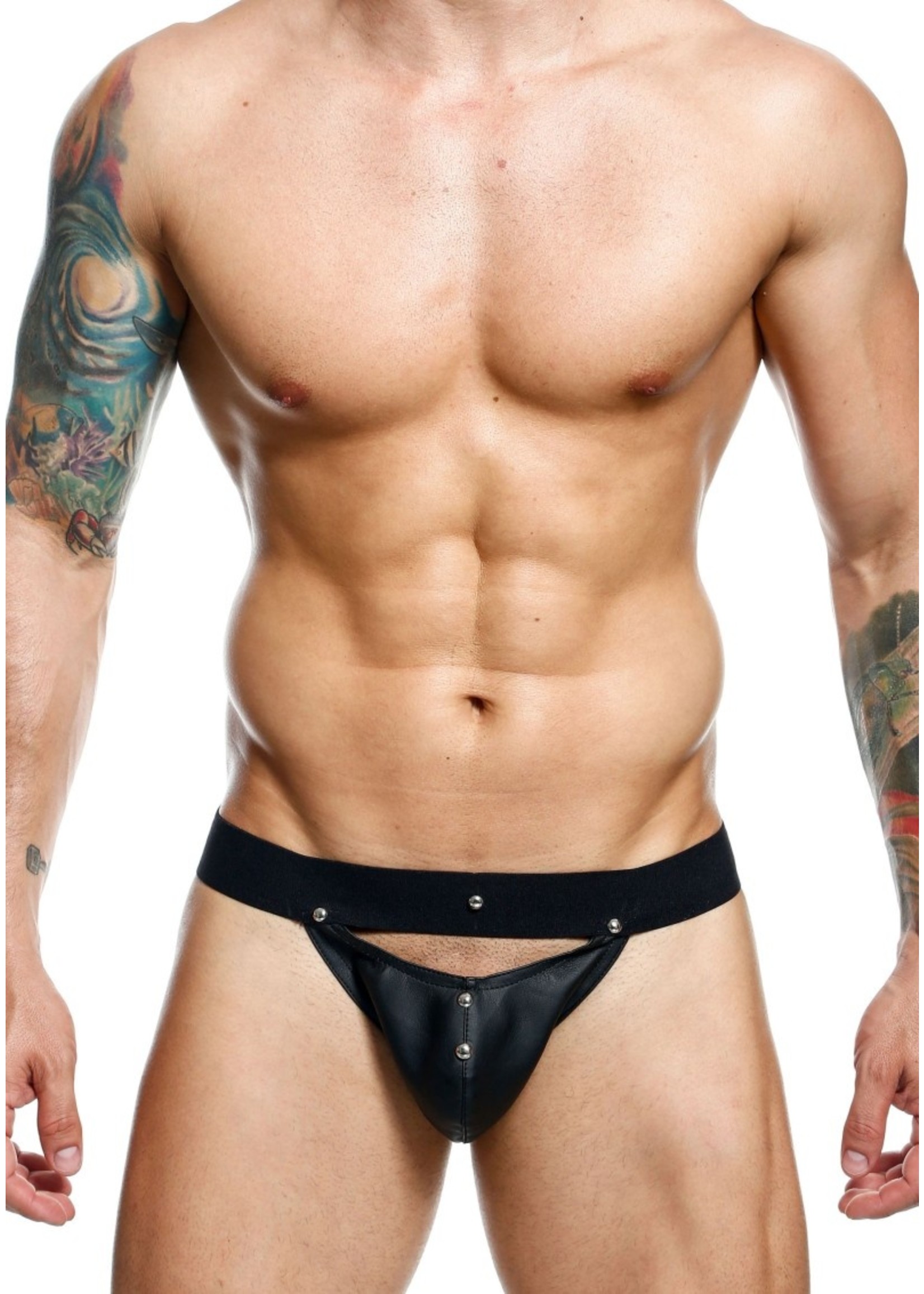 MOB Eroticwear DNGEON peakaboo jock OneSize