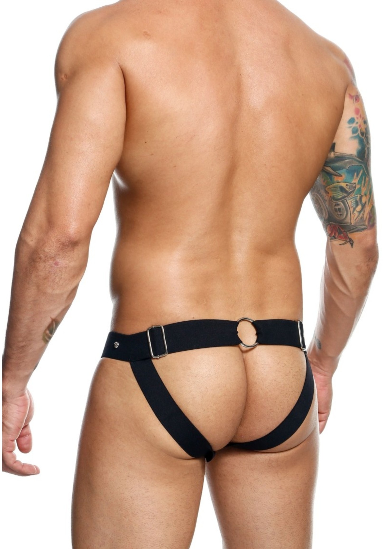 MOB Eroticwear DNGEON peakaboo jock OneSize