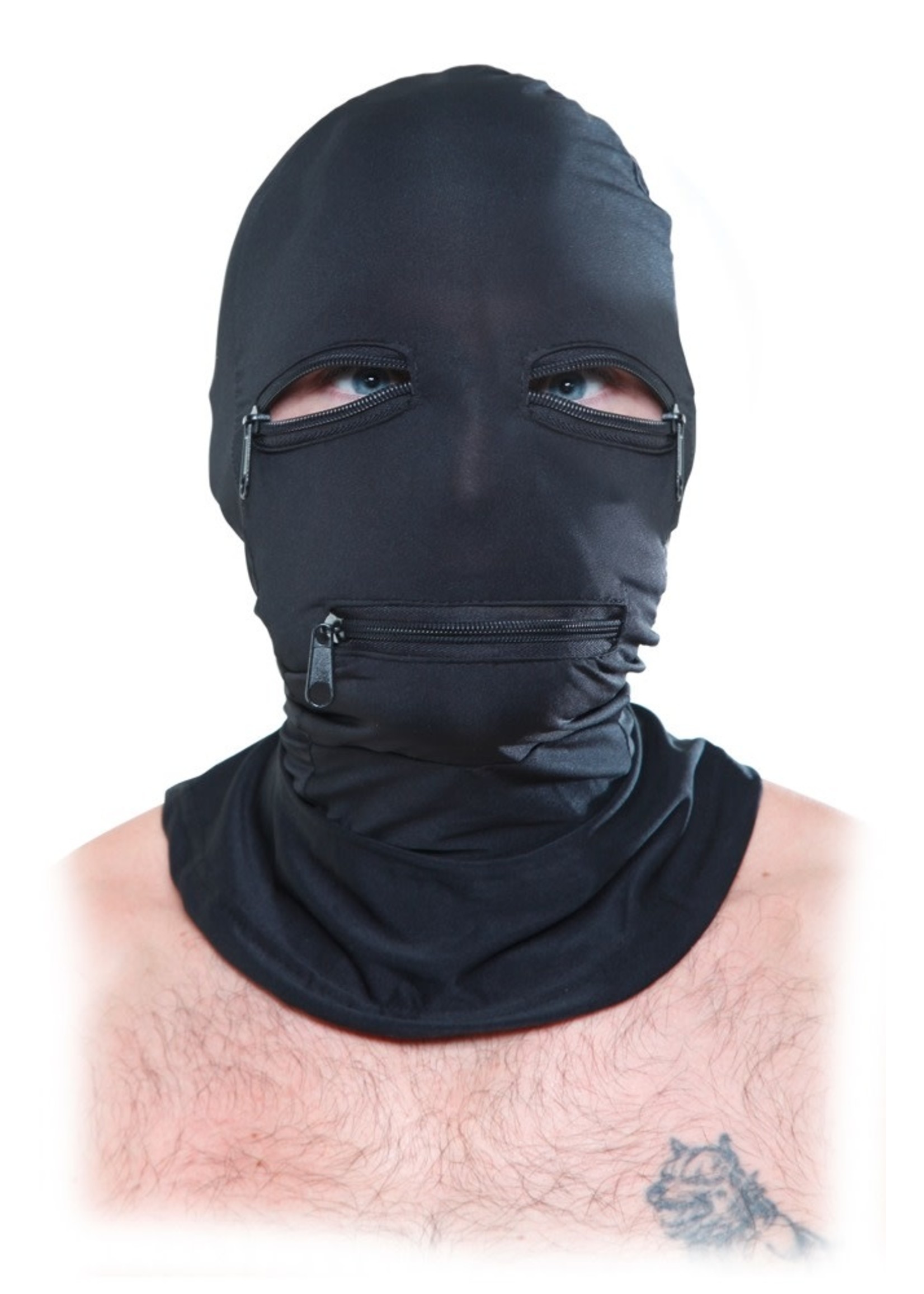 Pipedream Zipper face hood