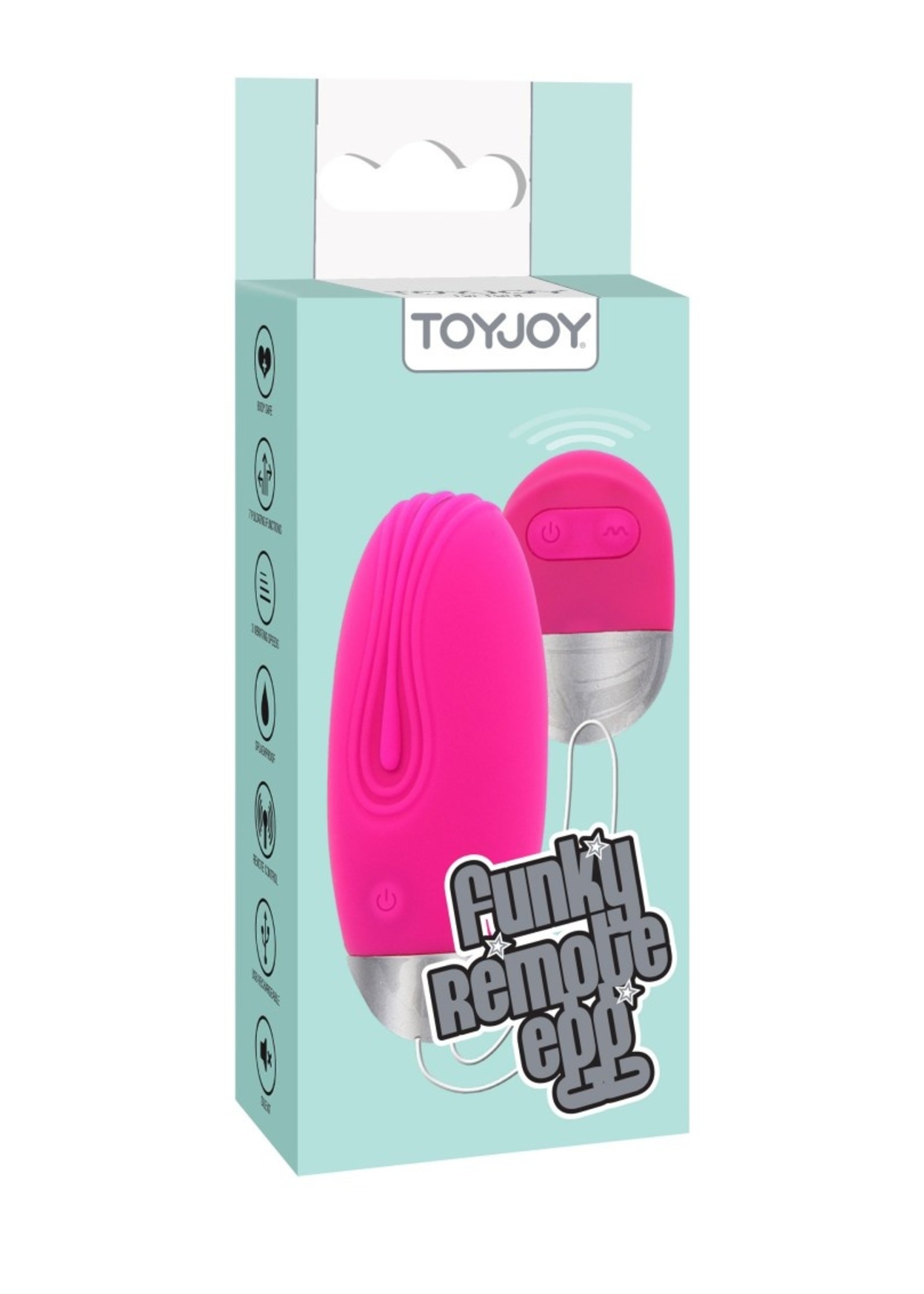 ToyJoy Funky remote egg