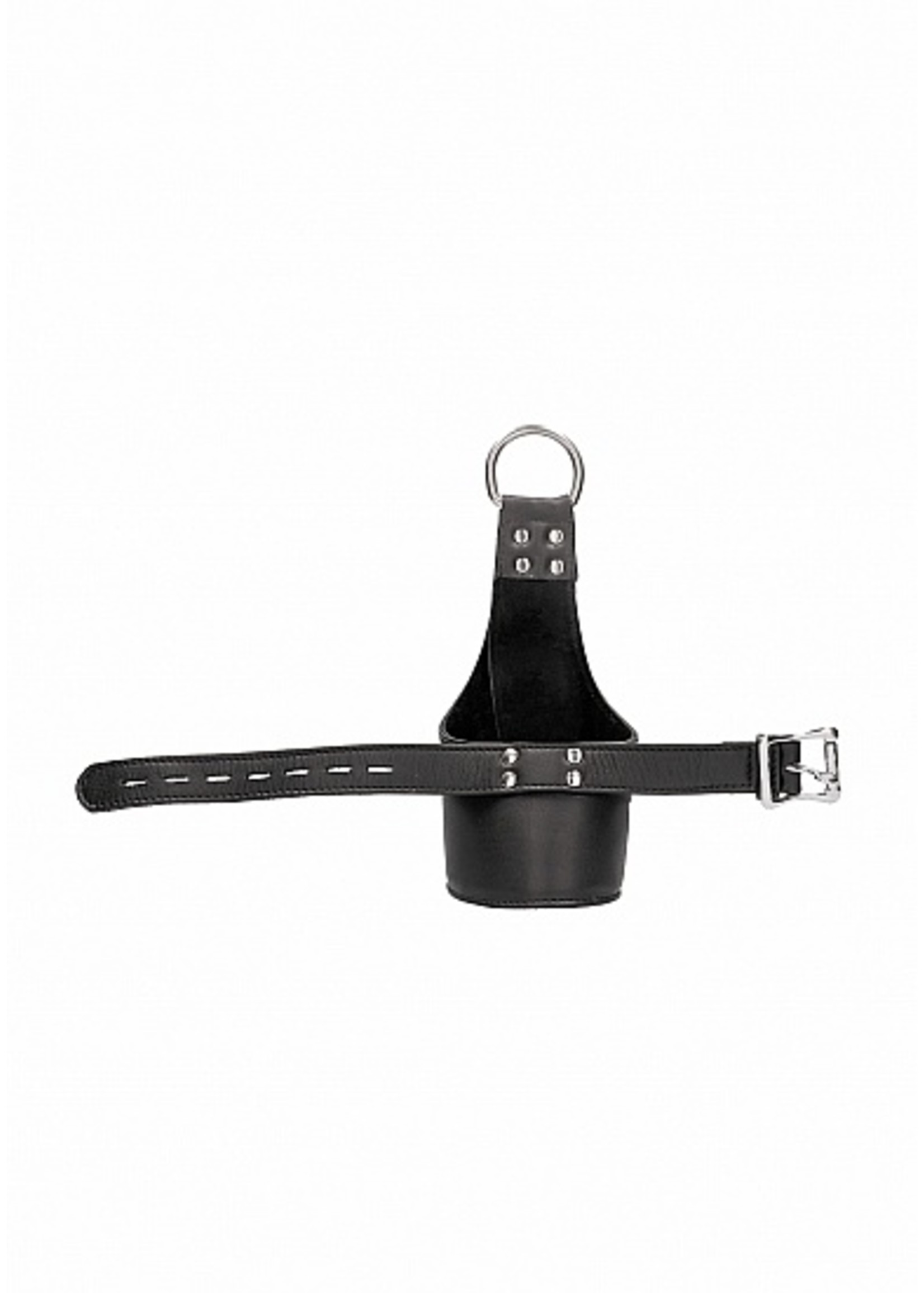 Ouch! Suspension wrist bondage handcuffs - black