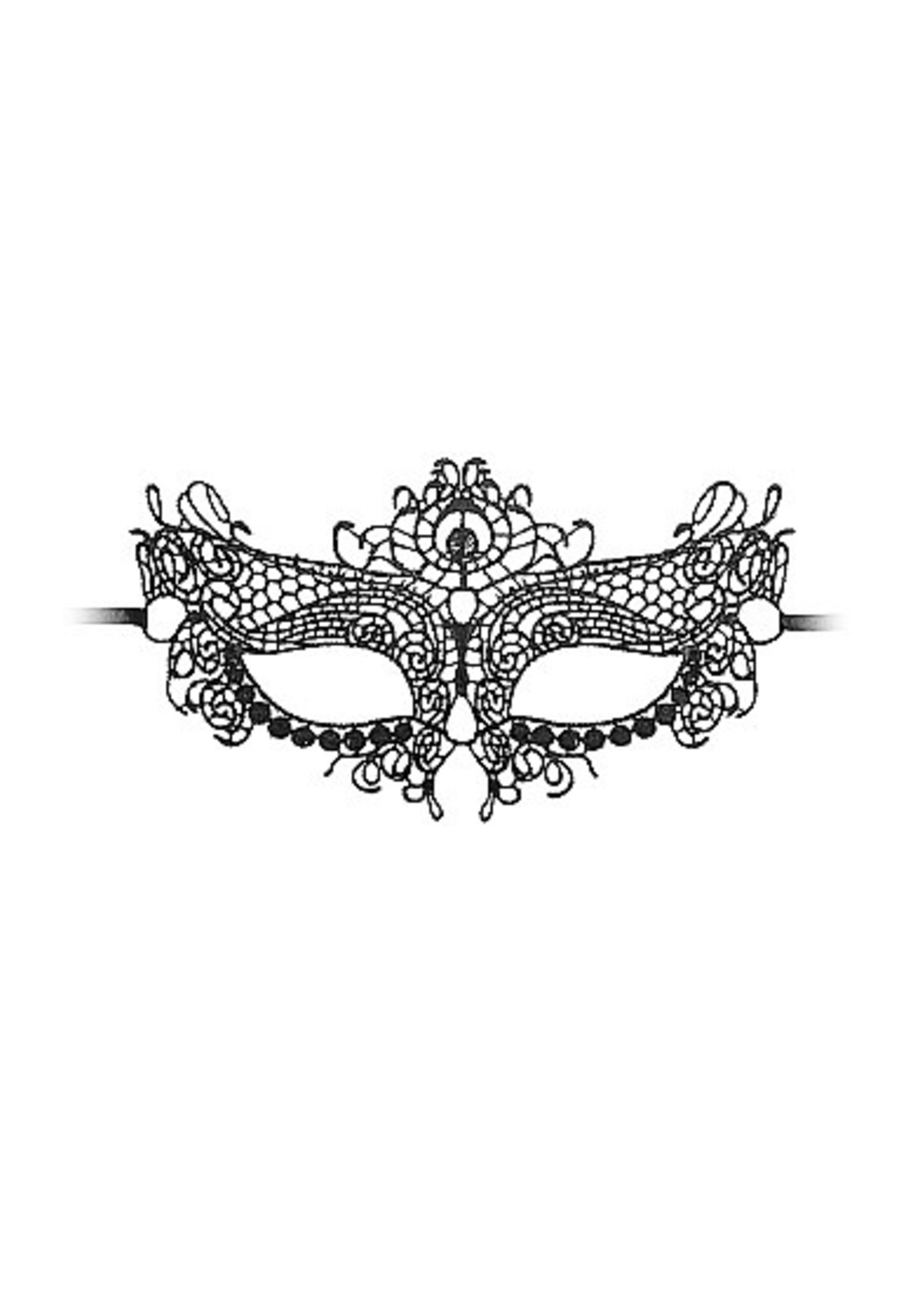 Ouch! Lace eye-mask queen