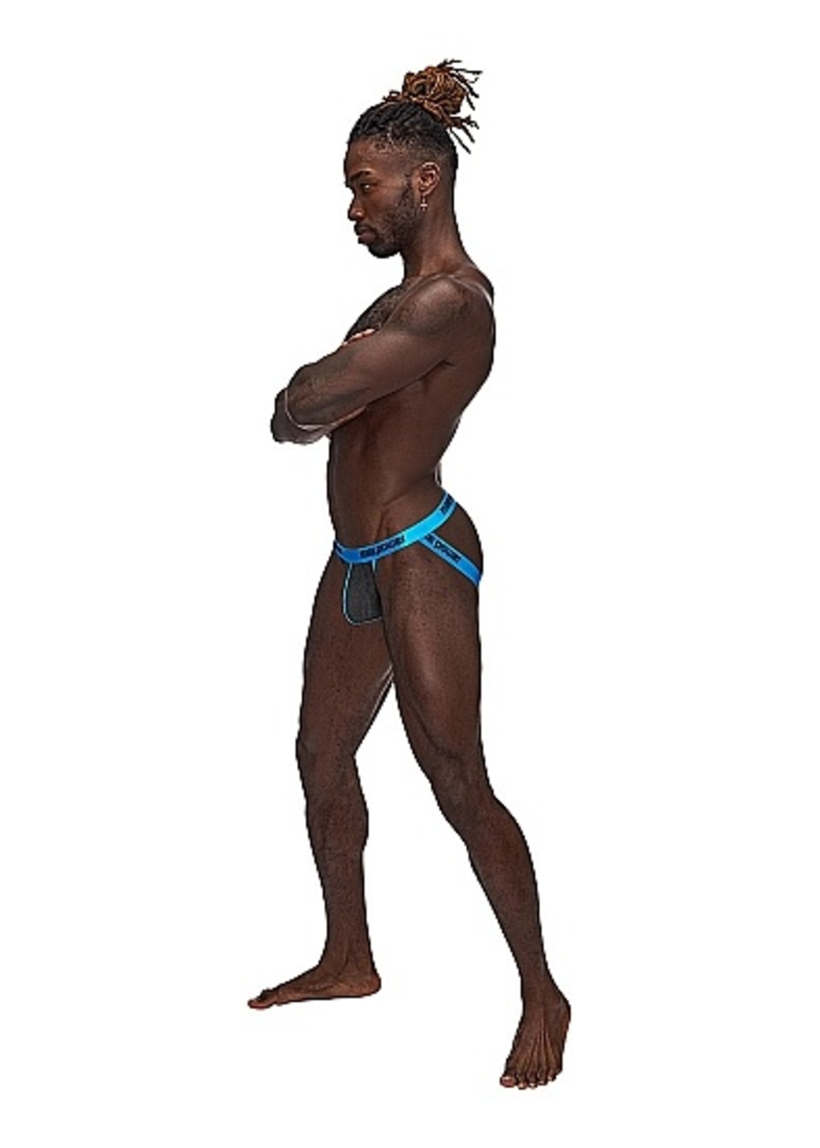 Male power Casanova uplift jock - black