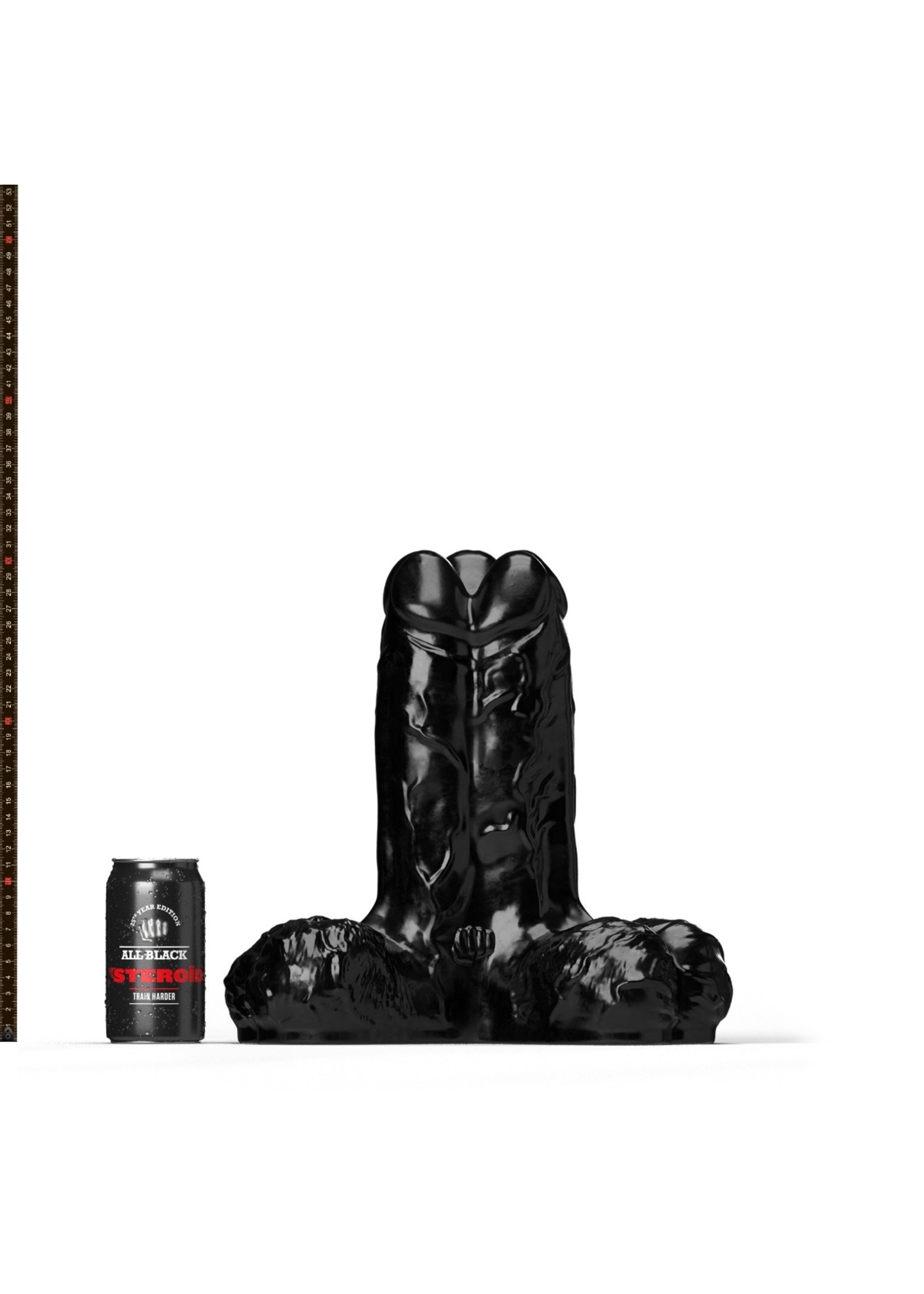 All Black Gape, set and match dildo 9,1'' 23 x 4,9 cm