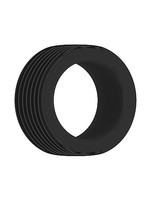 No.42 Silicone cockring black