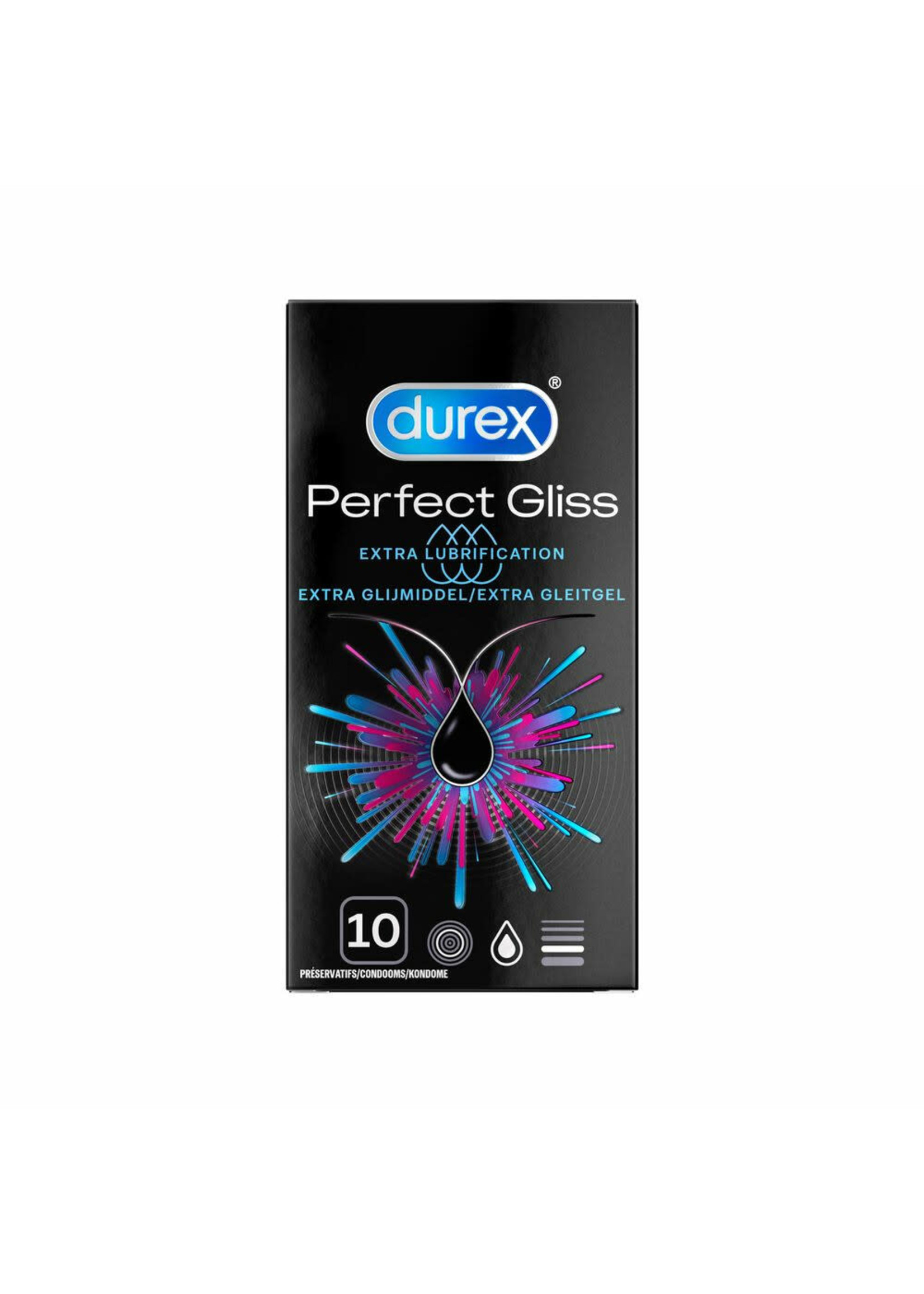 Durex Durex perfect gliss - 10 st.