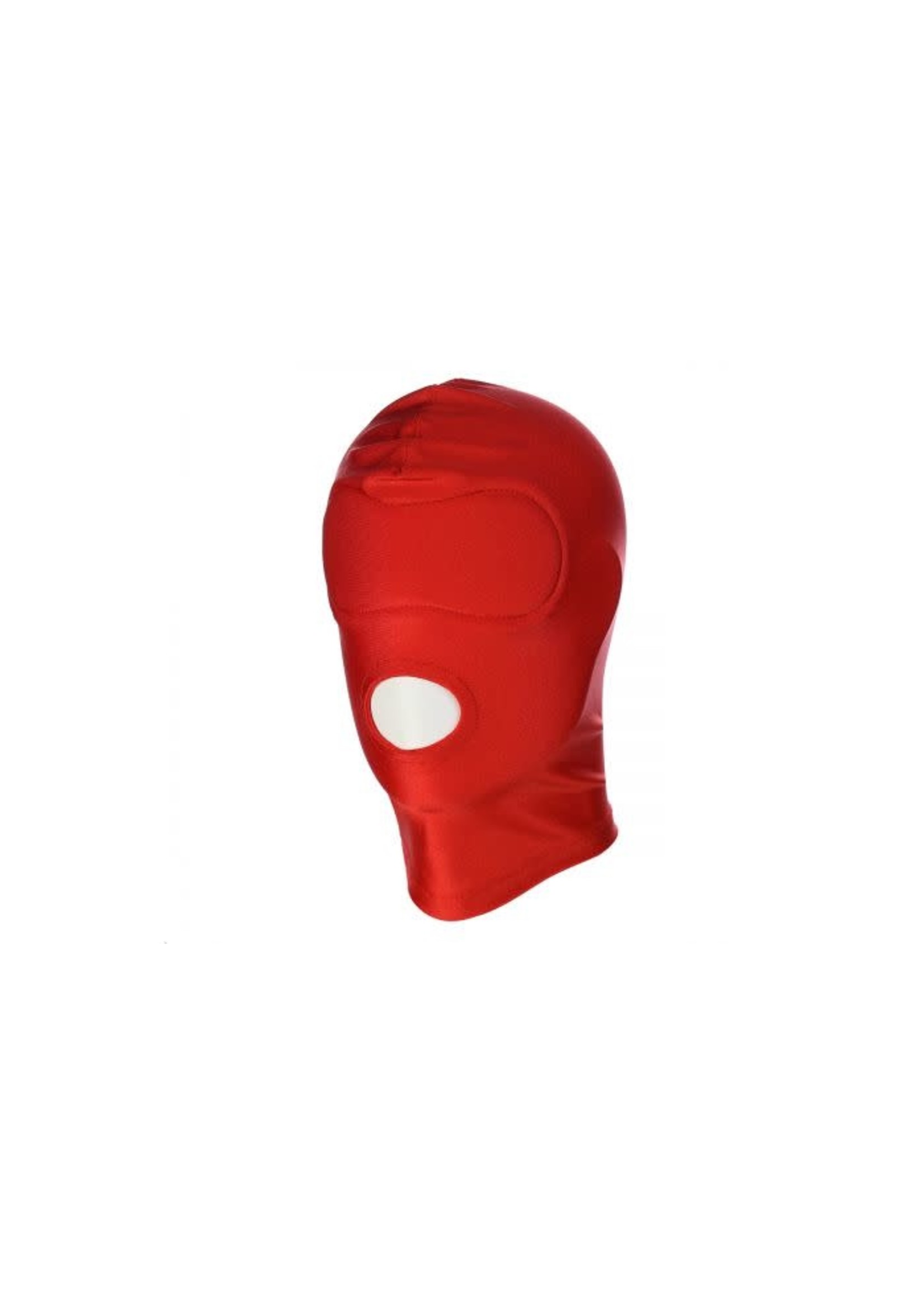 O-Products BDSM hood open mond - rood