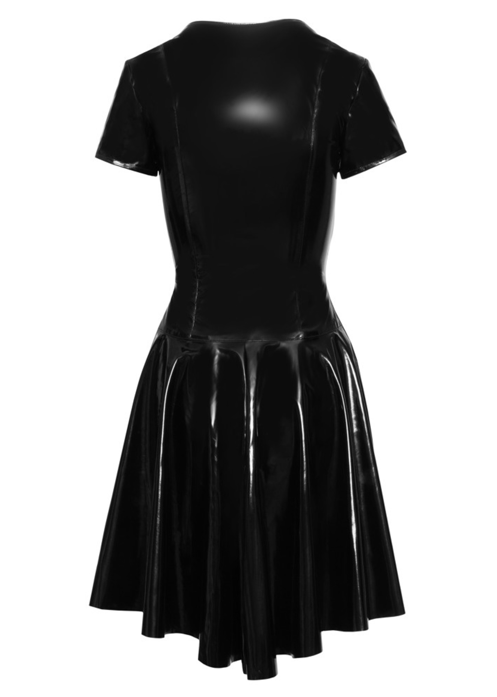 Black Level Lak/ Vinyl dress