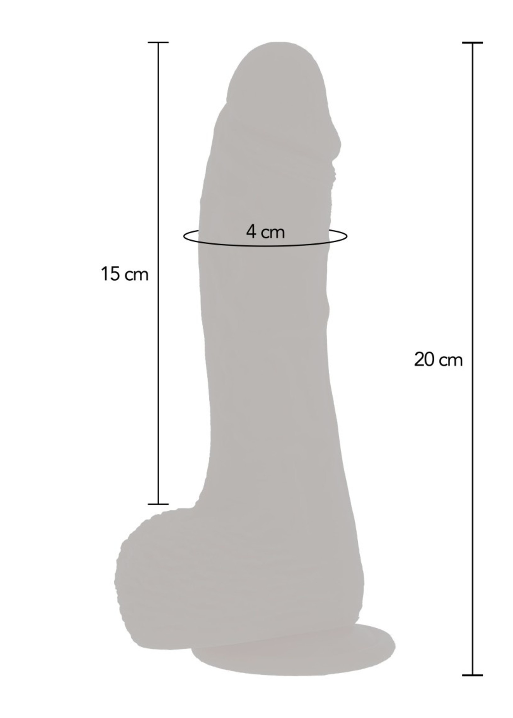 ToyJoy Up&Down rotating vibr dildo