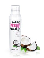 Love to Love Tickle my body - massage schuim - kokosnoot - 150 ml