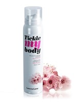 Love to Love Tickle my body - massage schuim - kersenbloesem - 150 ml