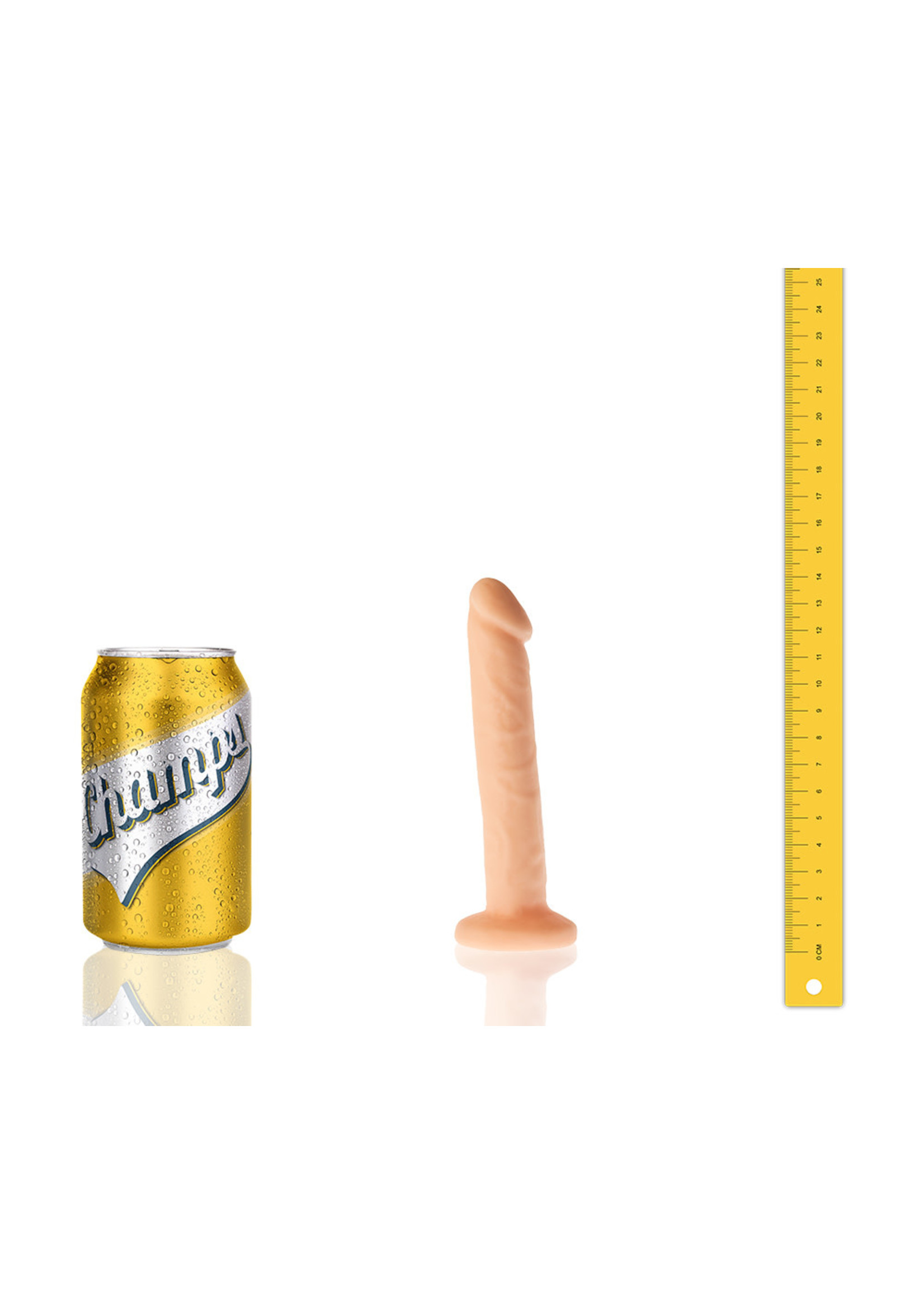 Champs Punky original dildo 5.5 inch / 14 cm white