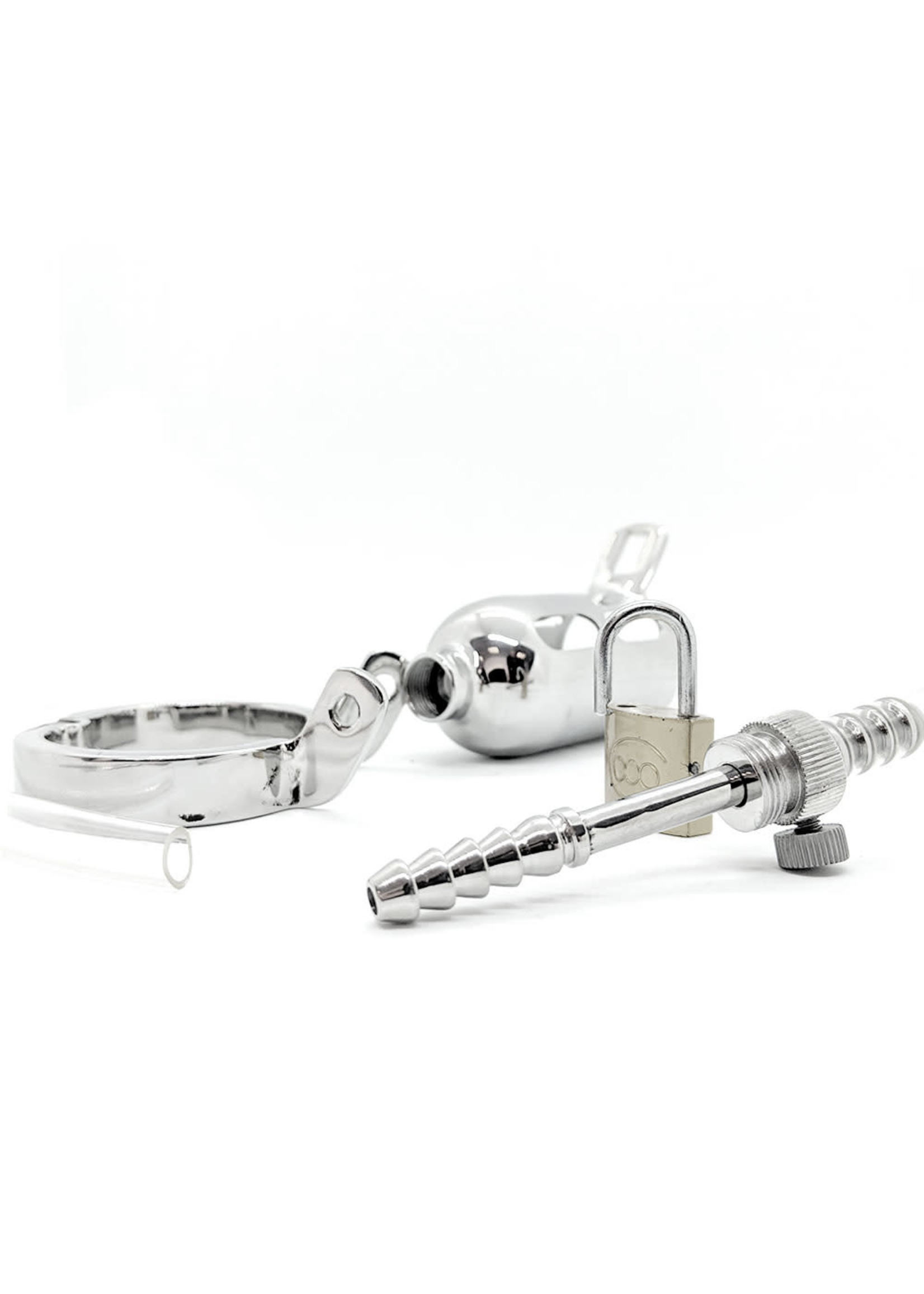 Dusedo Tap stainless steel chastity cage