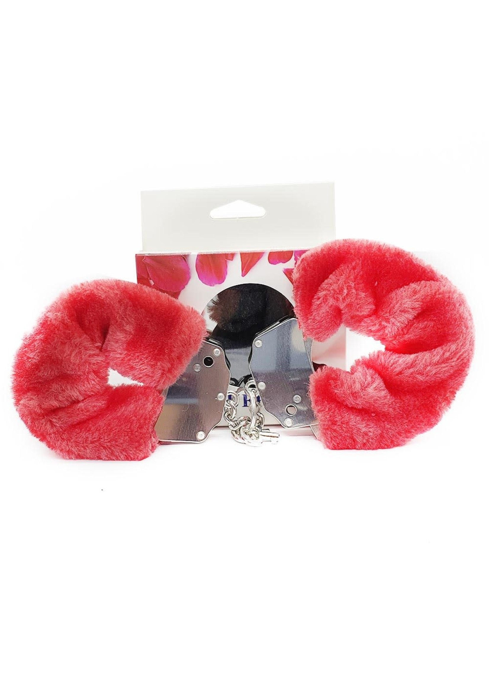 Dusedo Furry handcuffs - red
