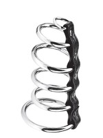 5 Ring metal gates of hell with lead