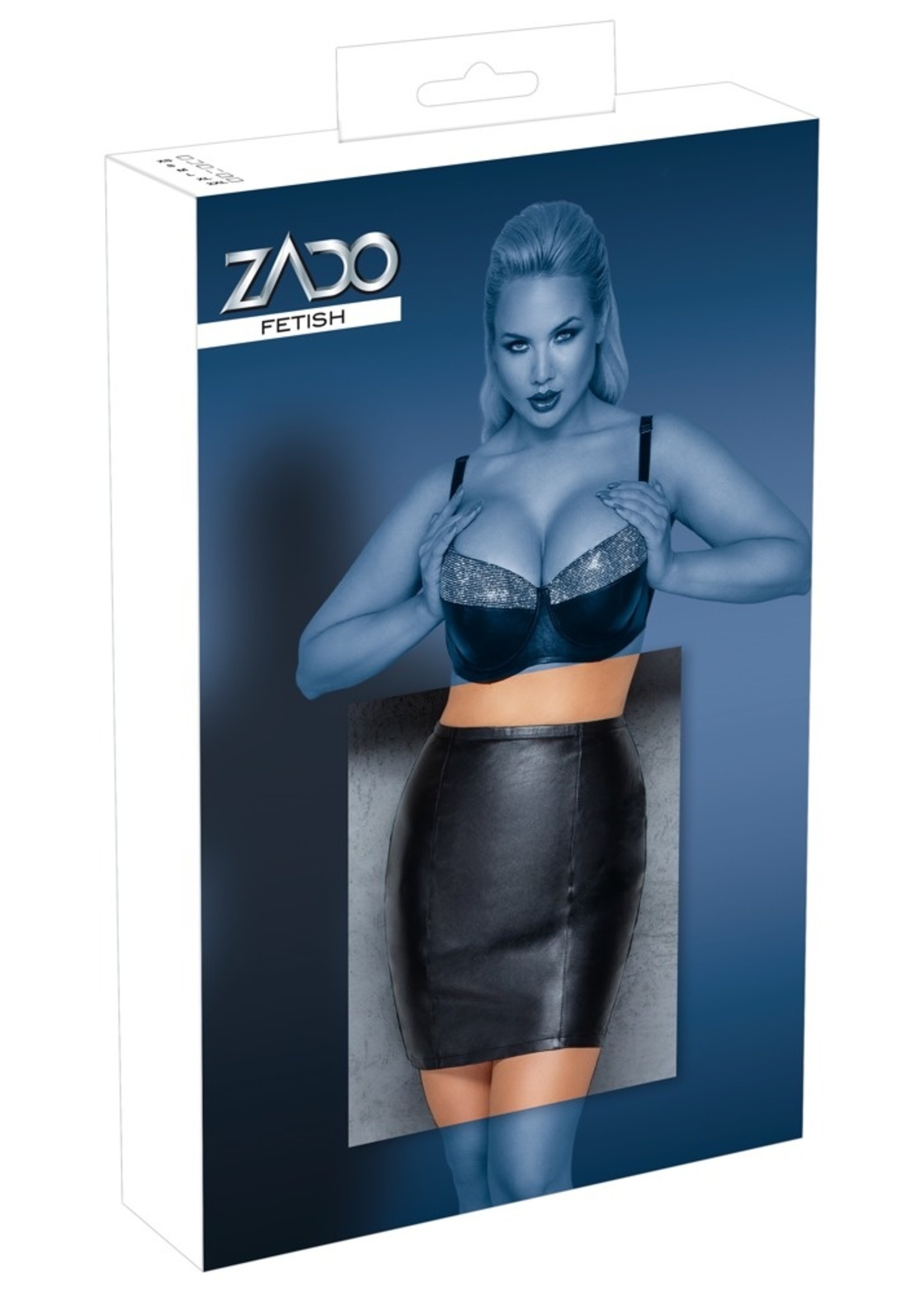 Zado Leather skirt - QueenSize