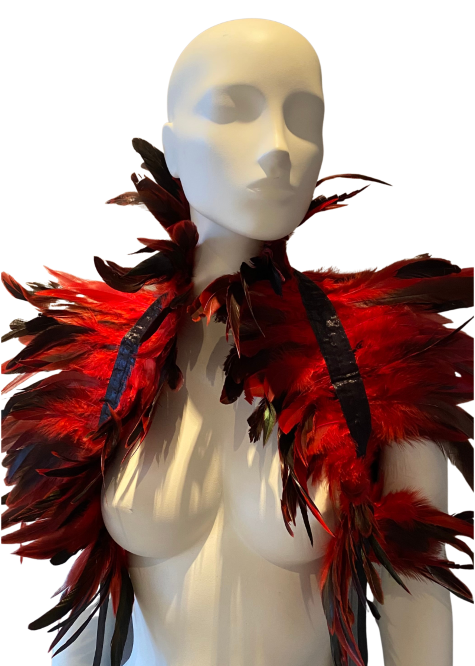 Kinky Diva Feather shoulder wrap