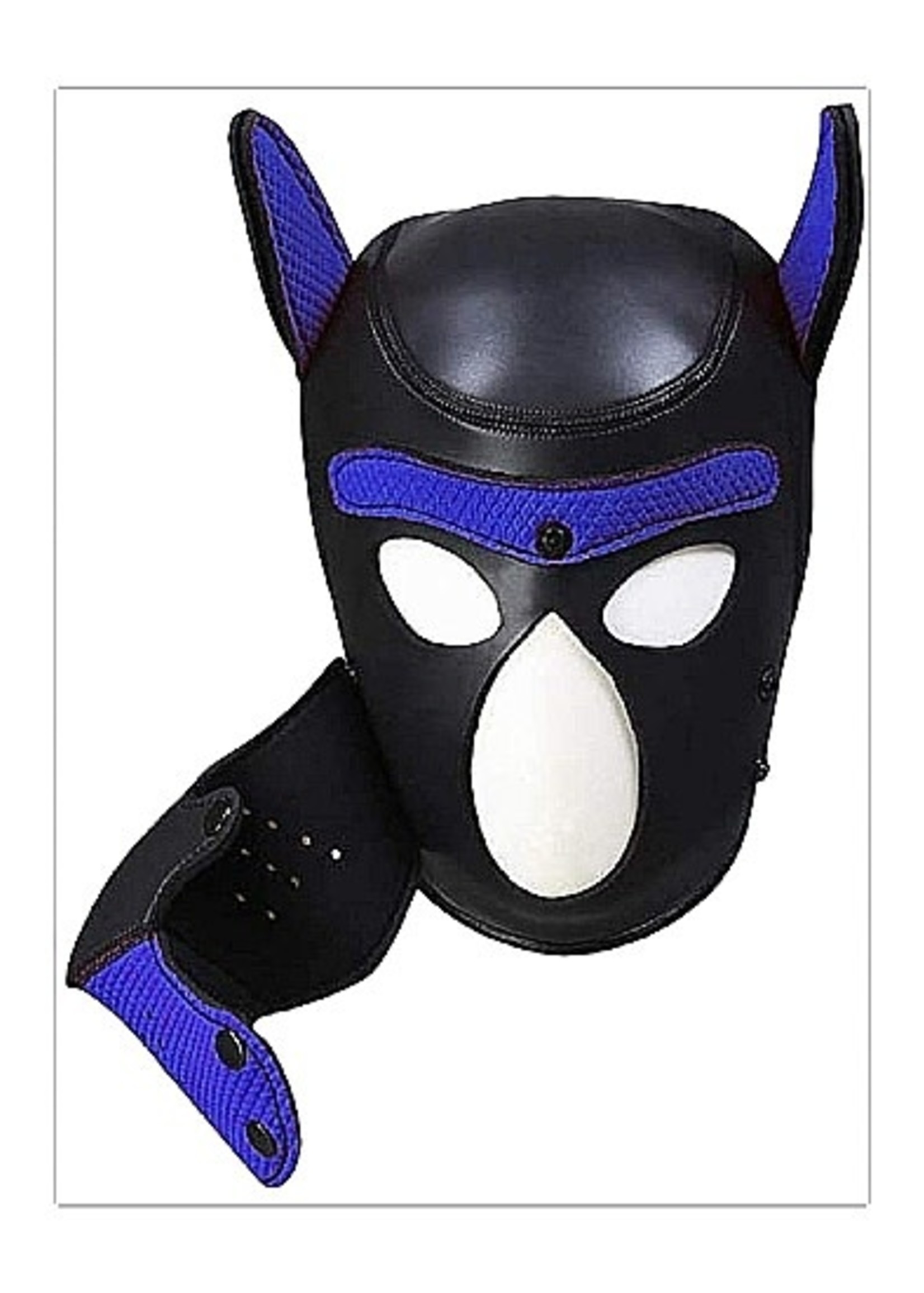 Ouch! Neopreen puppy masker - blue