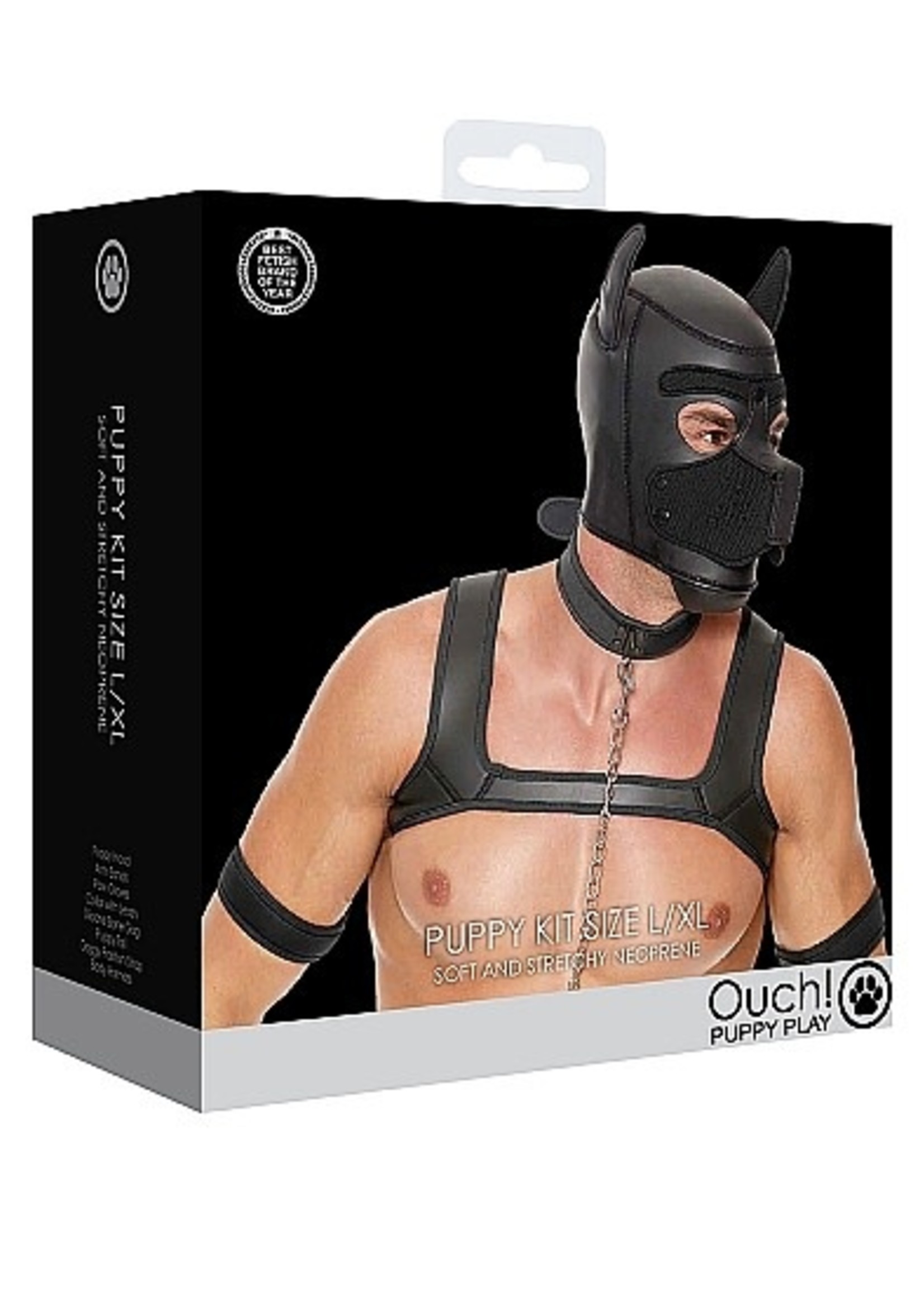 Ouch! Neopreen puppy kit - L/XL - black