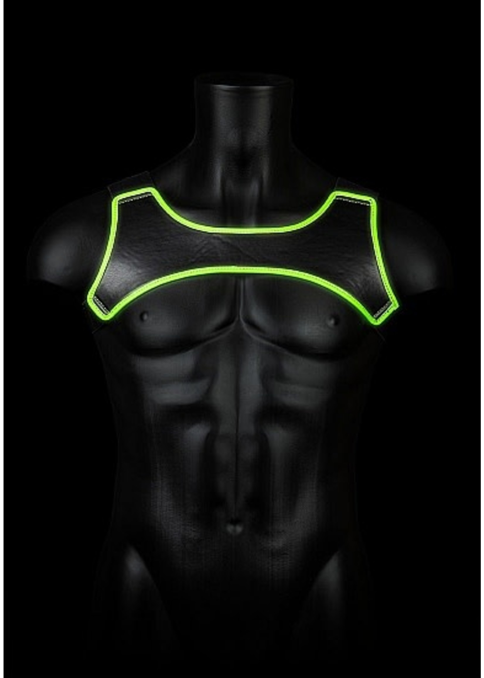 Ouch! Glow in the dark neopreen harnas