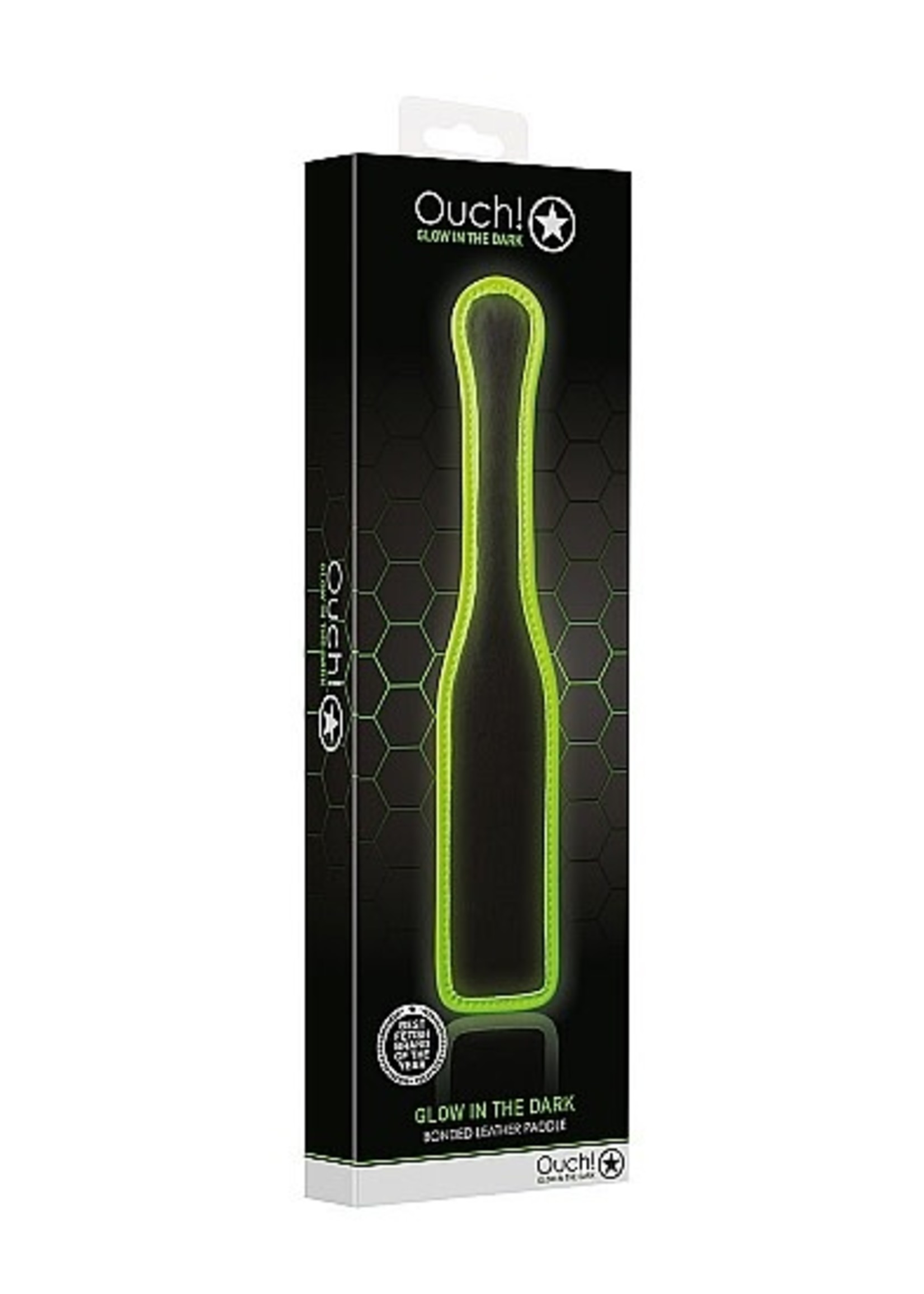 Ouch! Glow in the dark paddle