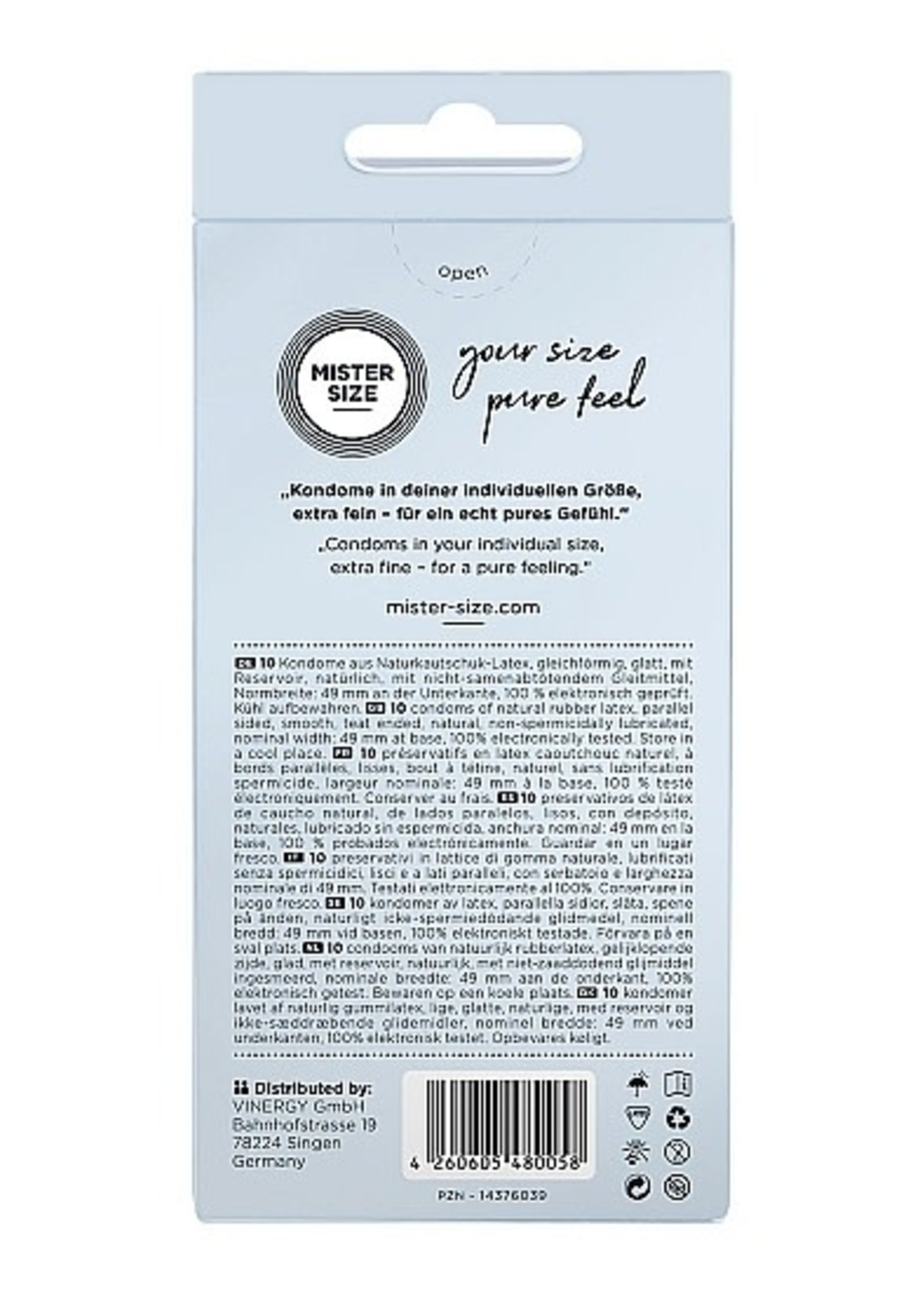 Mister Size Mister Size 49 mm - 10st.