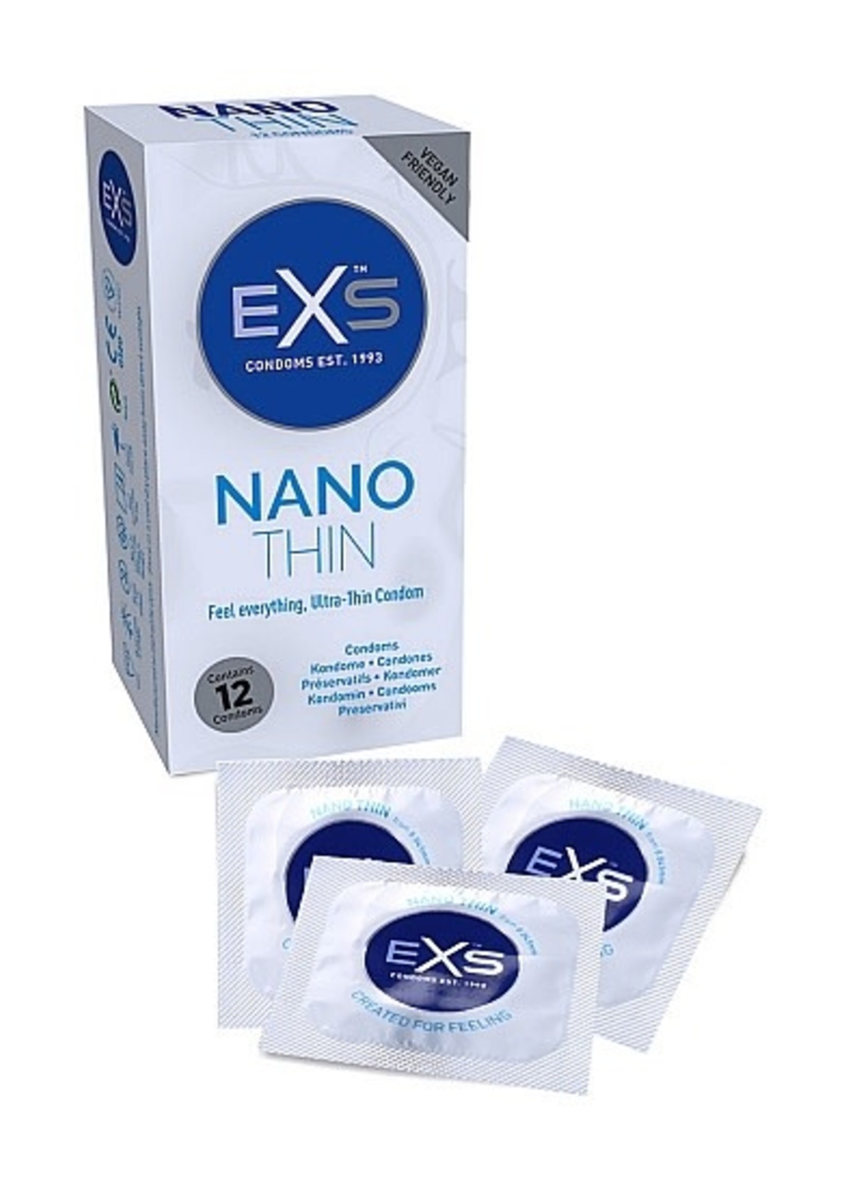 Exs Lifestyle Supplies EXS Nano thin - 12st.