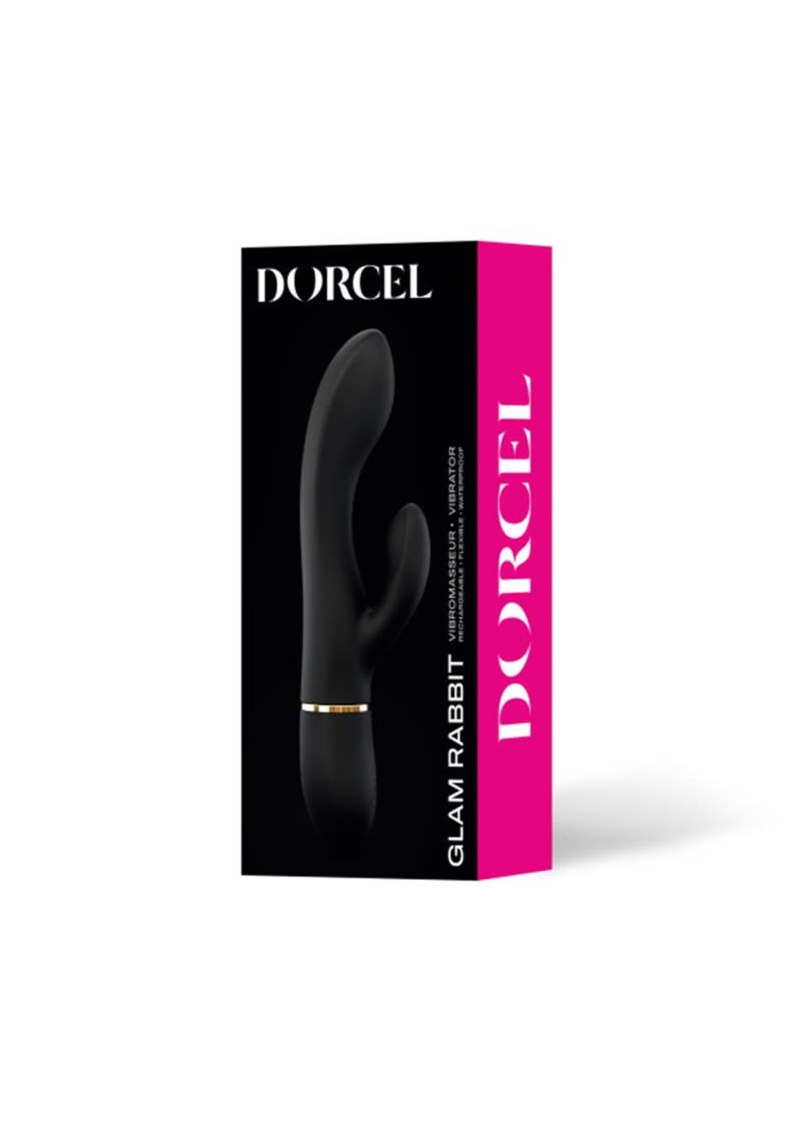 Dorcel Glam rabbit flexible - black